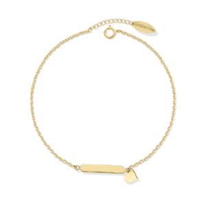 Bransoletka z serduszkiem