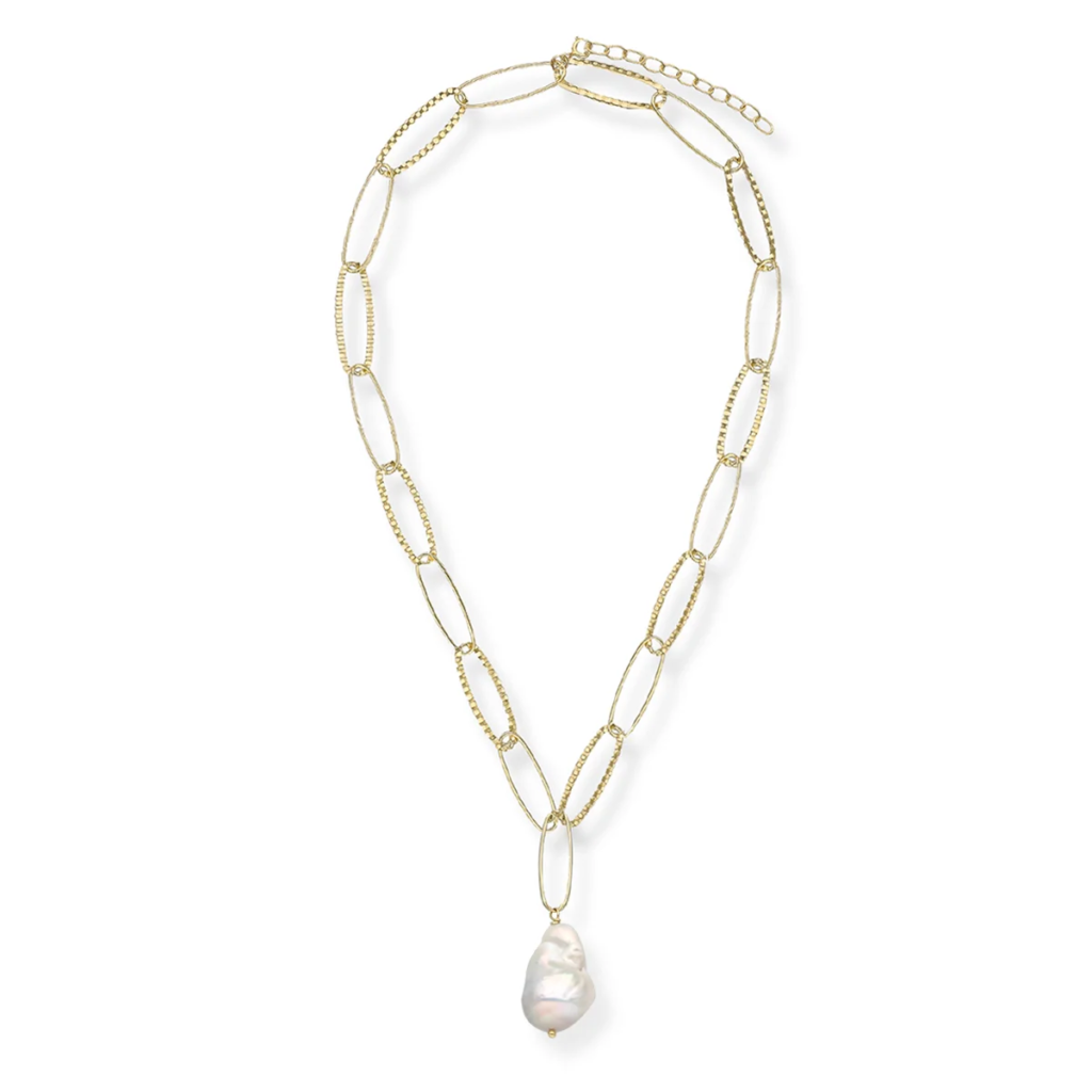 Naszyjnik kolia z perłą