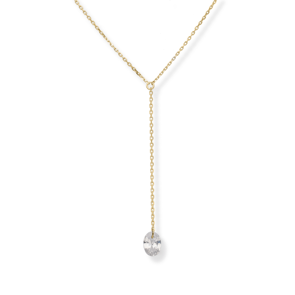 Naszyjnik z cyrkonią